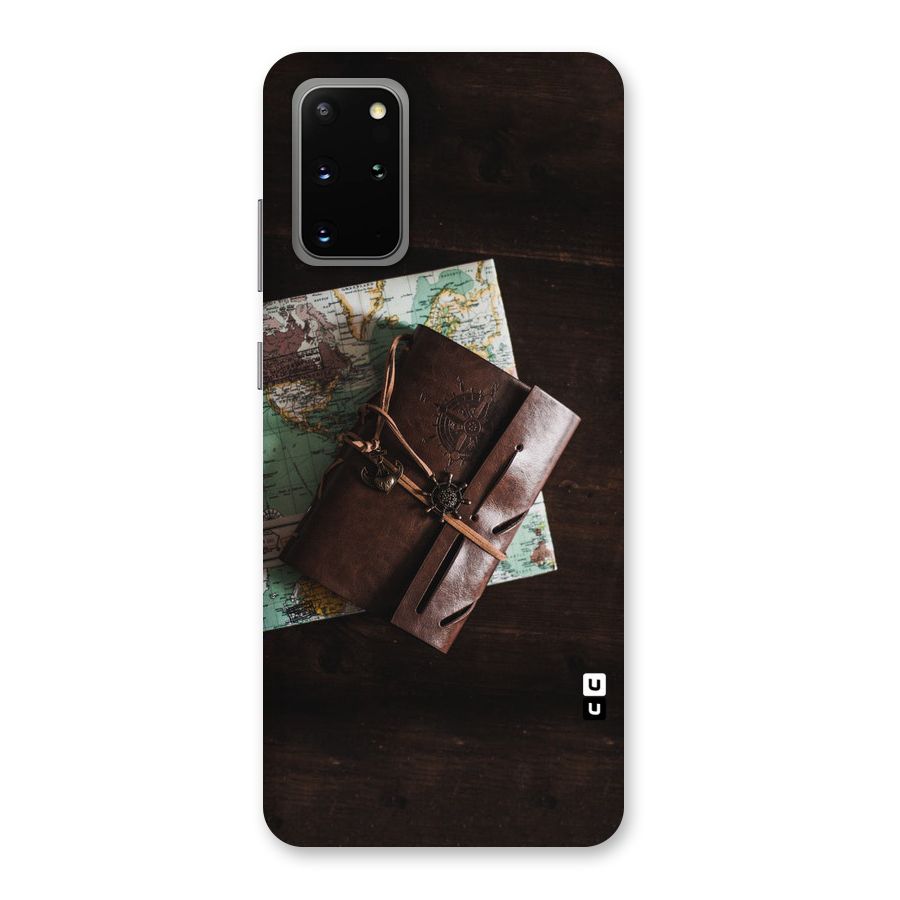 Map Journal Back Case for Galaxy S20 Plus