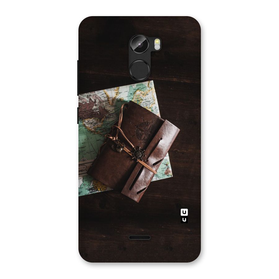 Map Journal Back Case for Gionee X1