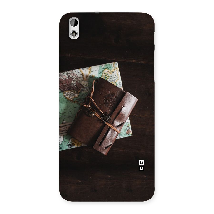 Map Journal Back Case for HTC Desire 816g