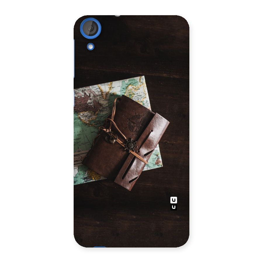 Map Journal Back Case for HTC Desire 820