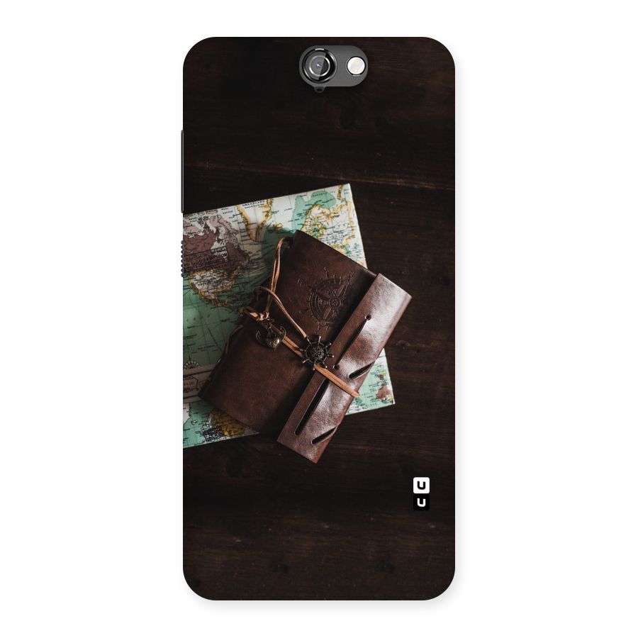 Map Journal Back Case for HTC One A9