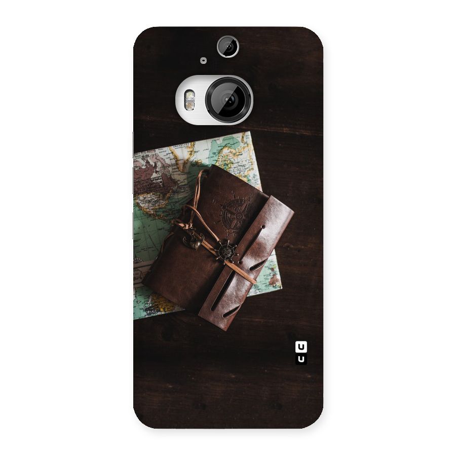 Map Journal Back Case for HTC One M9 Plus