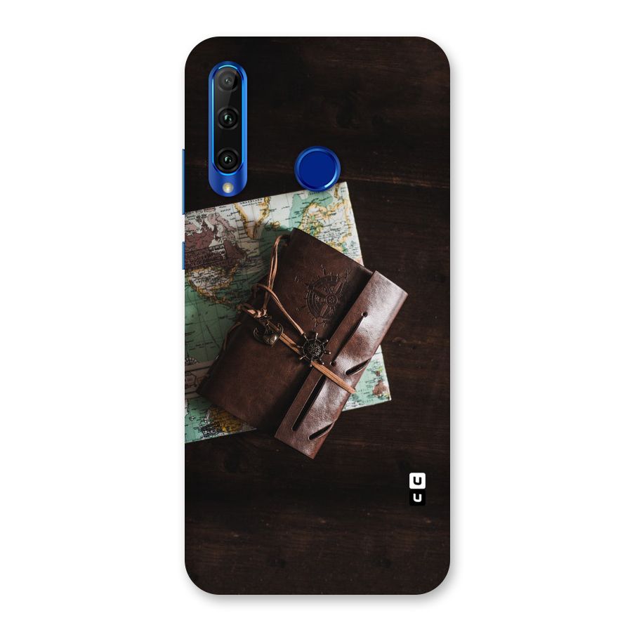 Map Journal Back Case for Honor 20i