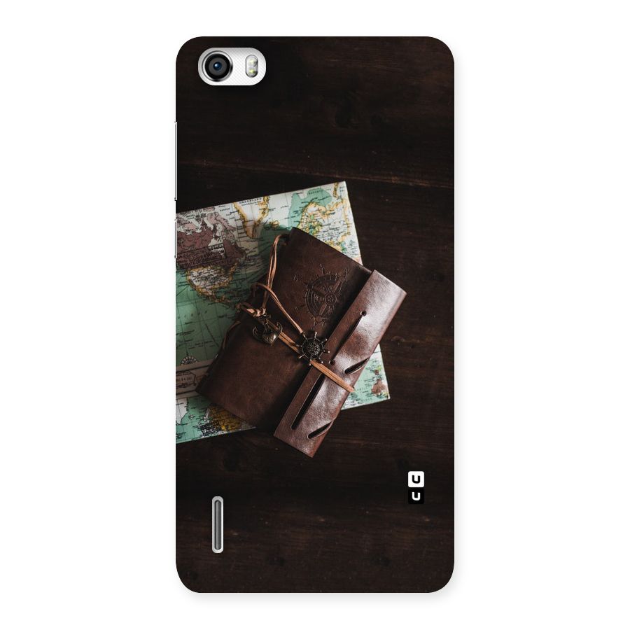 Map Journal Back Case for Honor 6