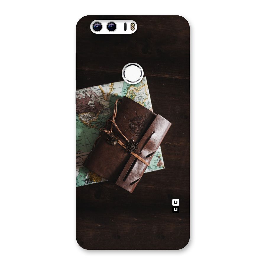 Map Journal Back Case for Honor 8