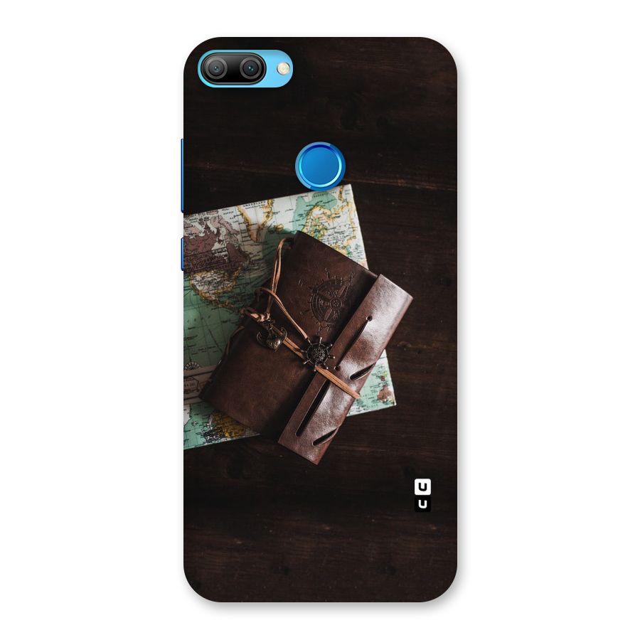 Map Journal Back Case for Honor 9N