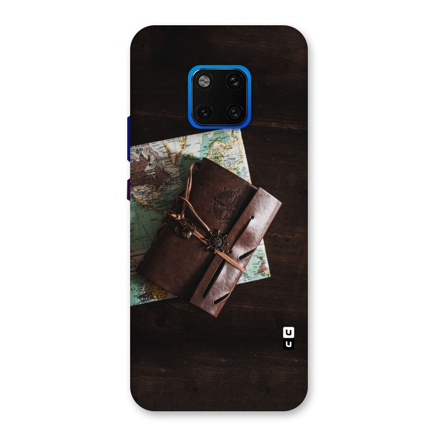 Map Journal Back Case for Huawei Mate 20 Pro