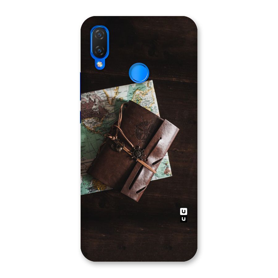 Map Journal Back Case for Huawei P Smart+