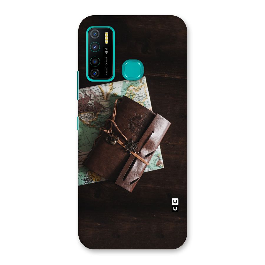 Map Journal Back Case for Infinix Hot 9 Pro