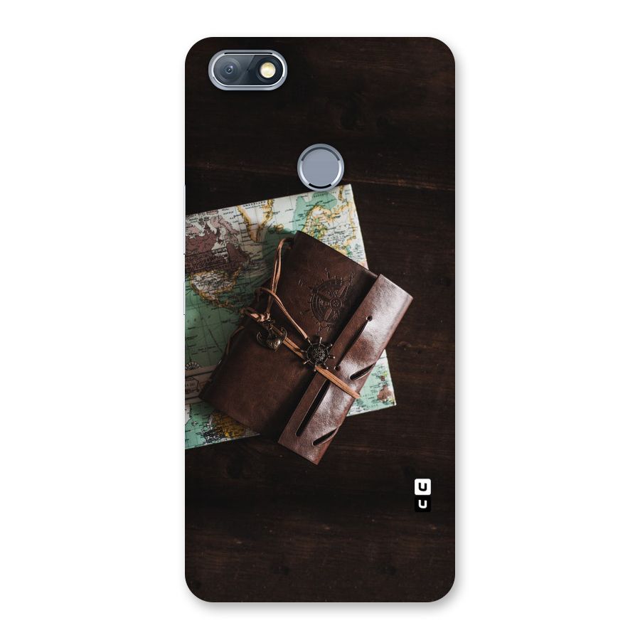 Map Journal Back Case for Infinix Note 5