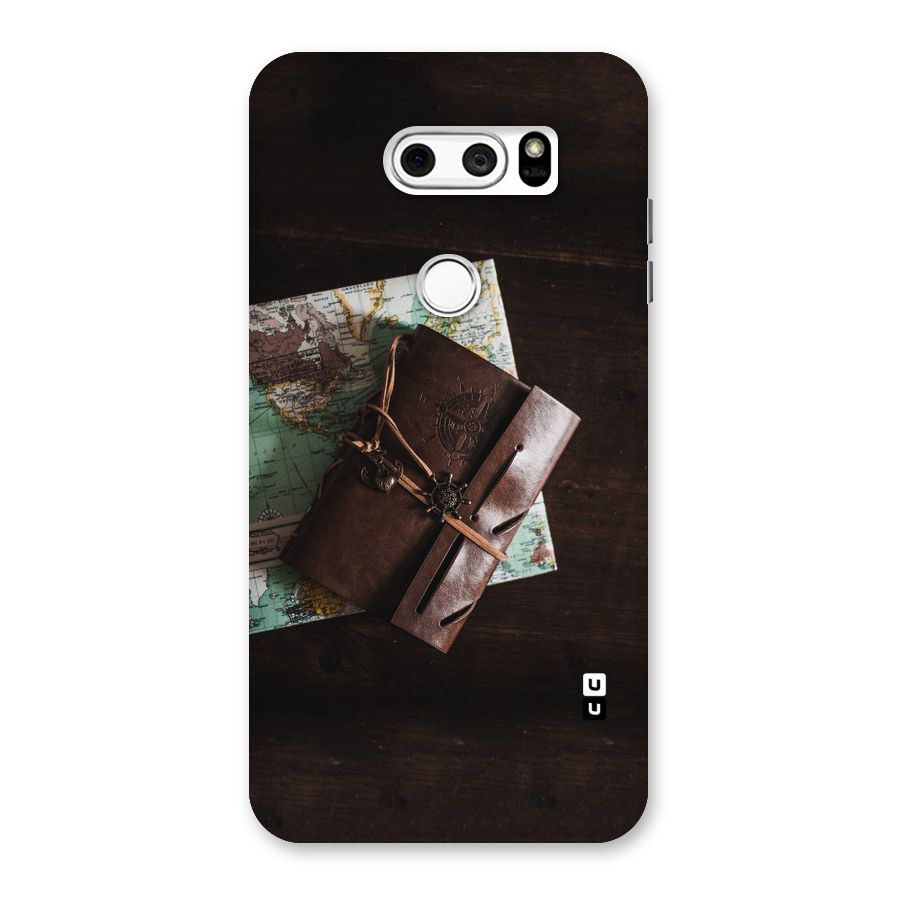 Map Journal Back Case for LG V30