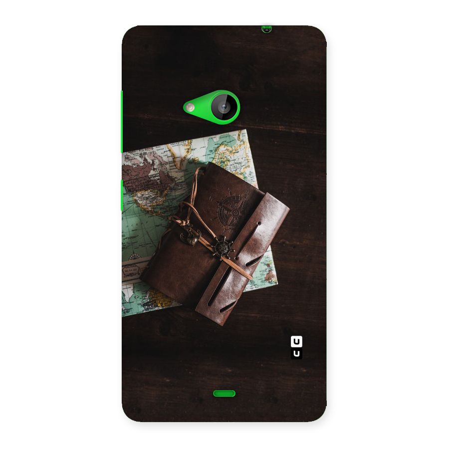 Map Journal Back Case for Lumia 535
