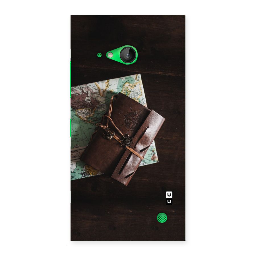 Map Journal Back Case for Lumia 730