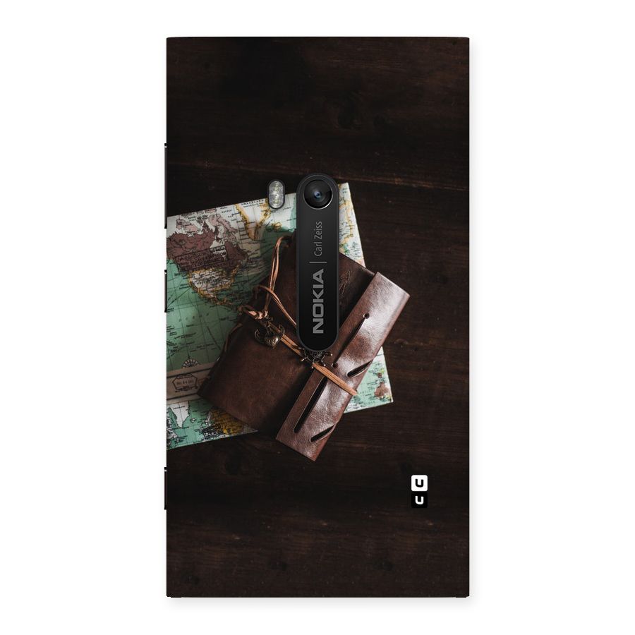 Map Journal Back Case for Lumia 920