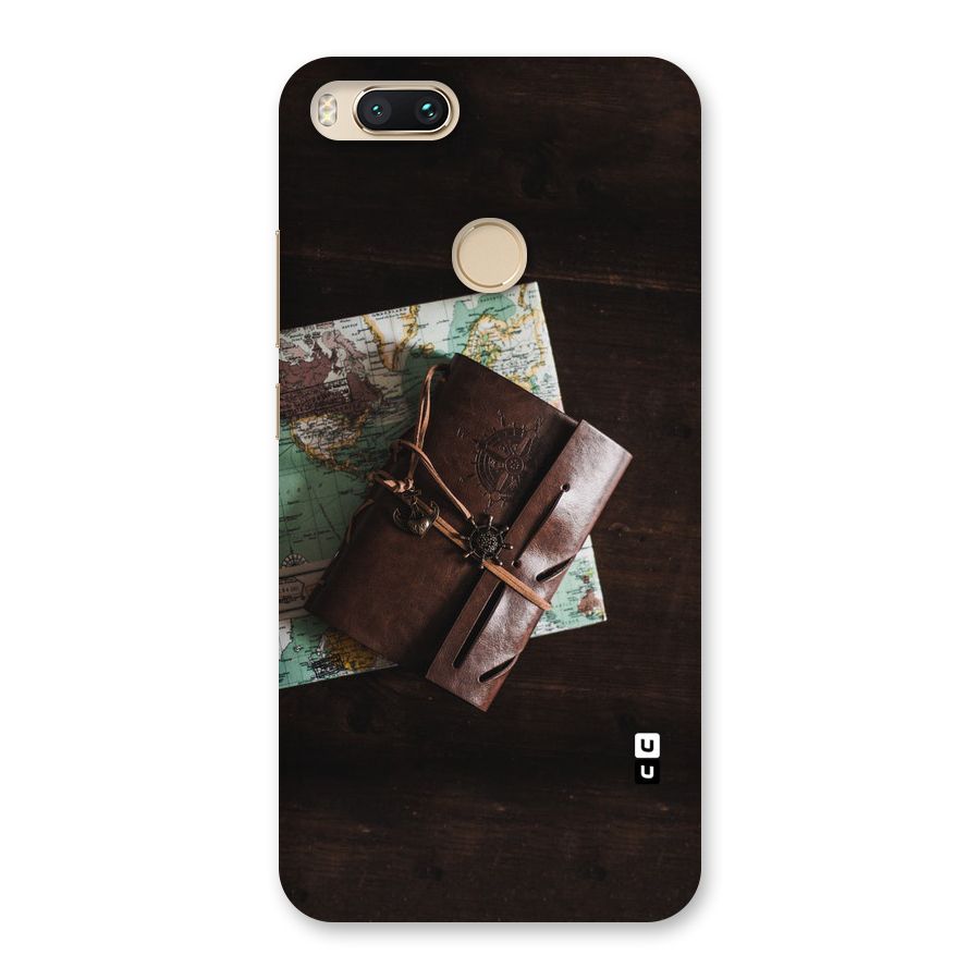 Map Journal Back Case for Mi A1