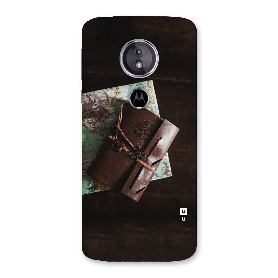 Map Journal Back Case for Moto E5