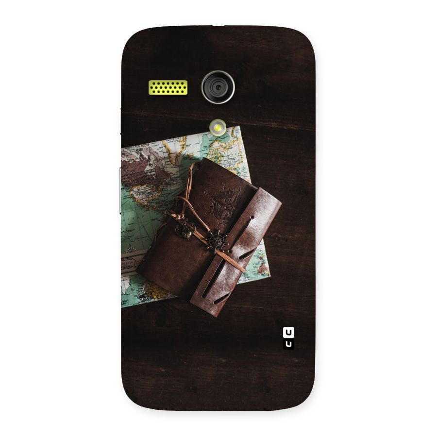 Map Journal Back Case for Moto G
