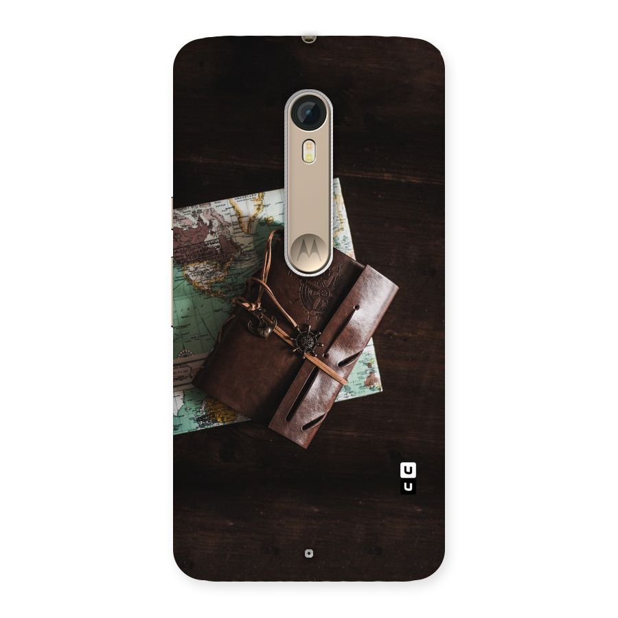 Map Journal Back Case for Motorola Moto X Style