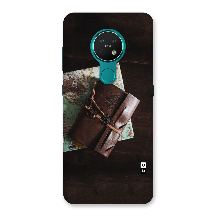 Map Journal Back Case for Nokia 7.2