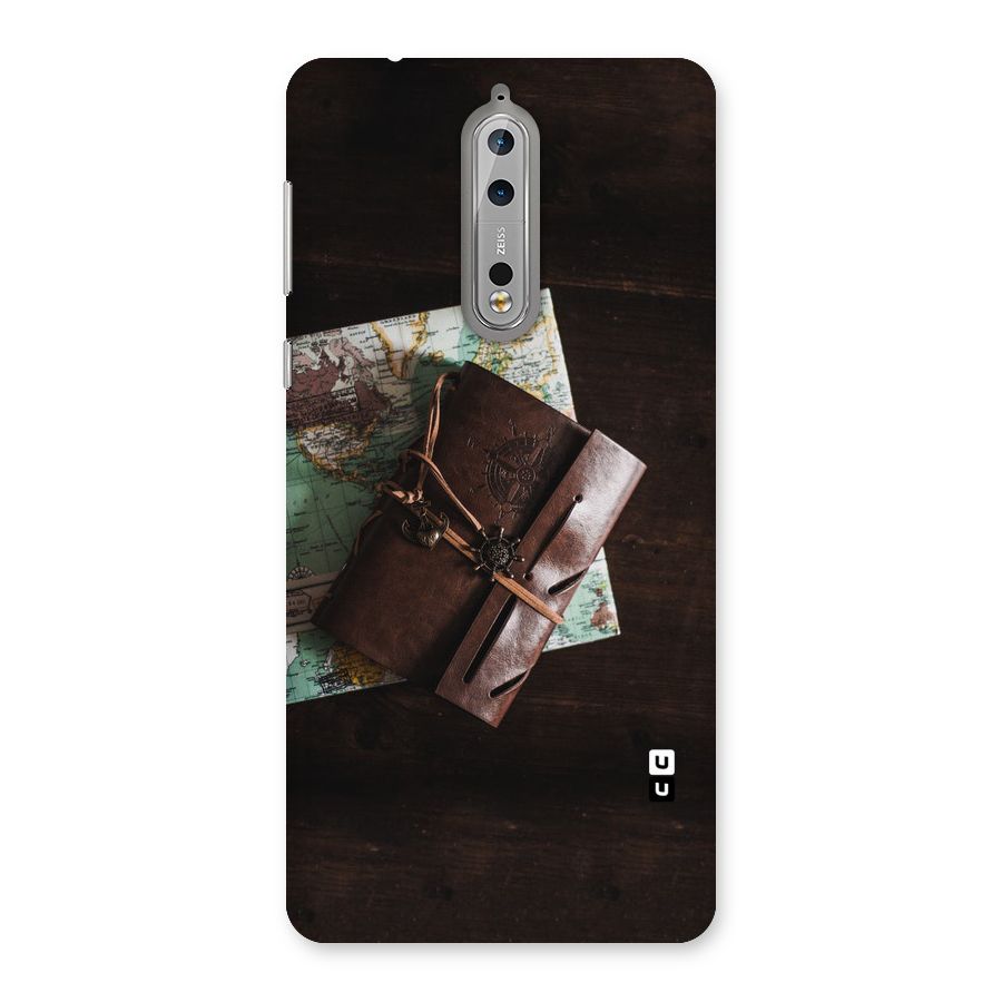 Map Journal Back Case for Nokia 8