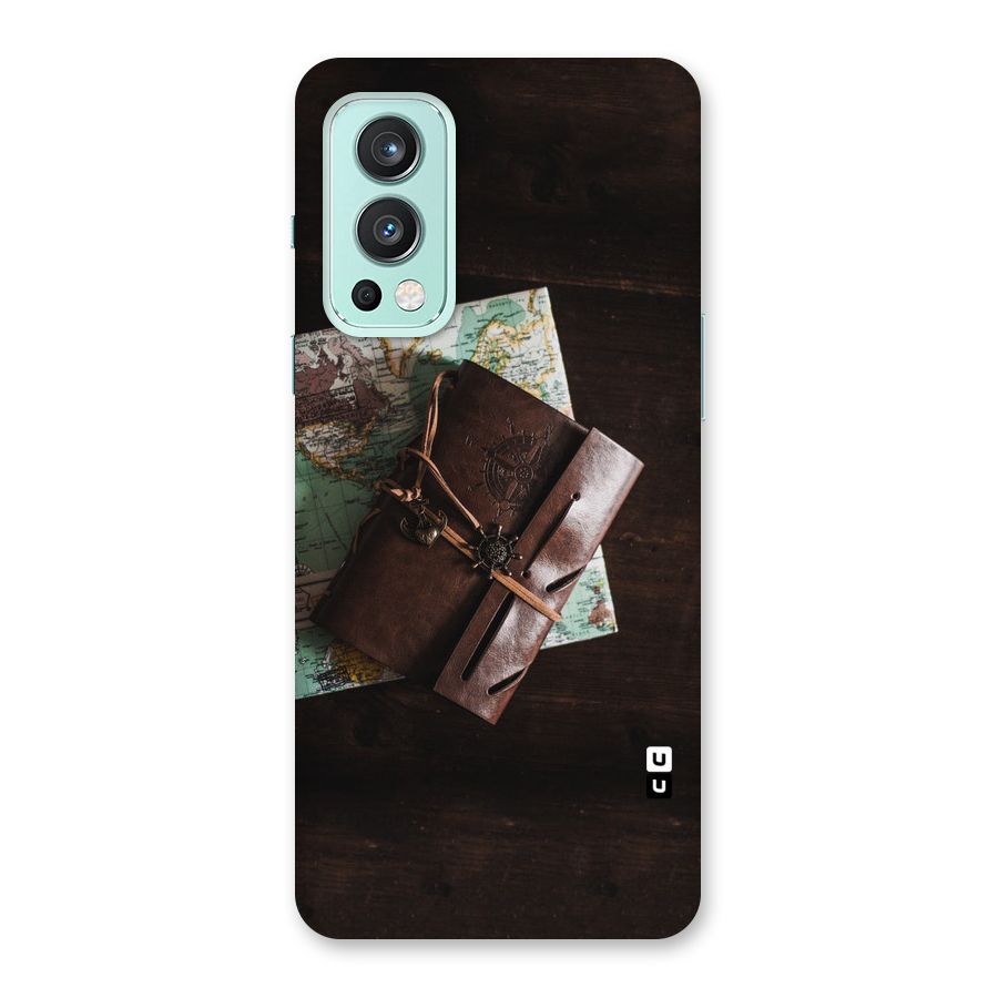 Map Journal Back Case for OnePlus Nord 2 5G