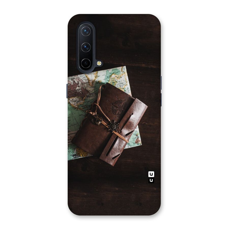 Map Journal Back Case for OnePlus Nord CE 5G