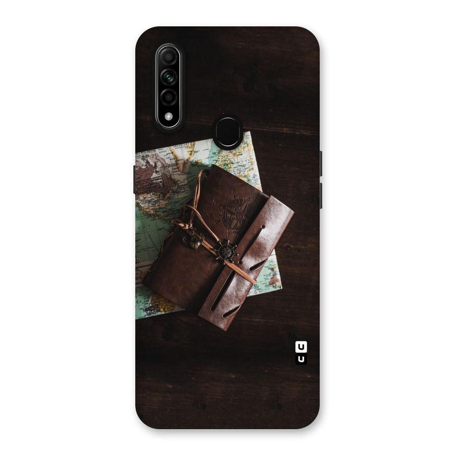 Map Journal Back Case for Oppo A31