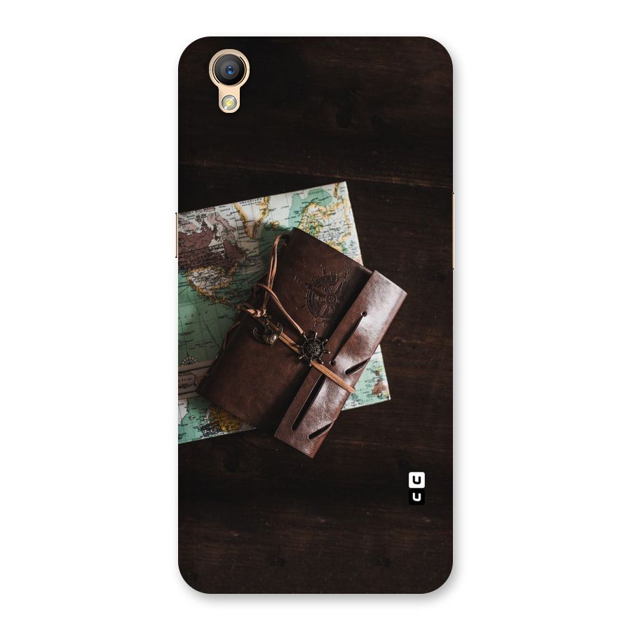 Map Journal Back Case for Oppo A37