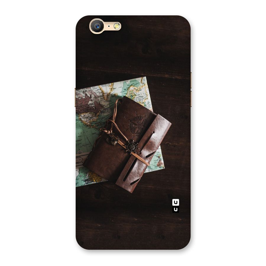 Map Journal Back Case for Oppo A39