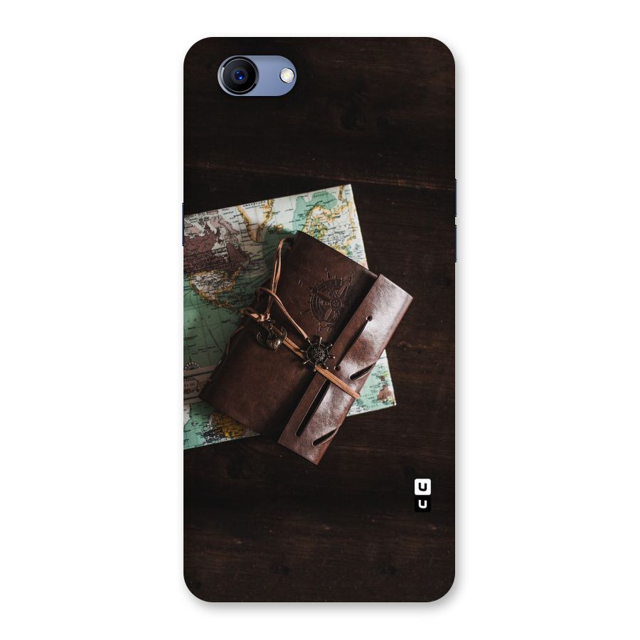 Map Journal Back Case for Oppo Realme 1