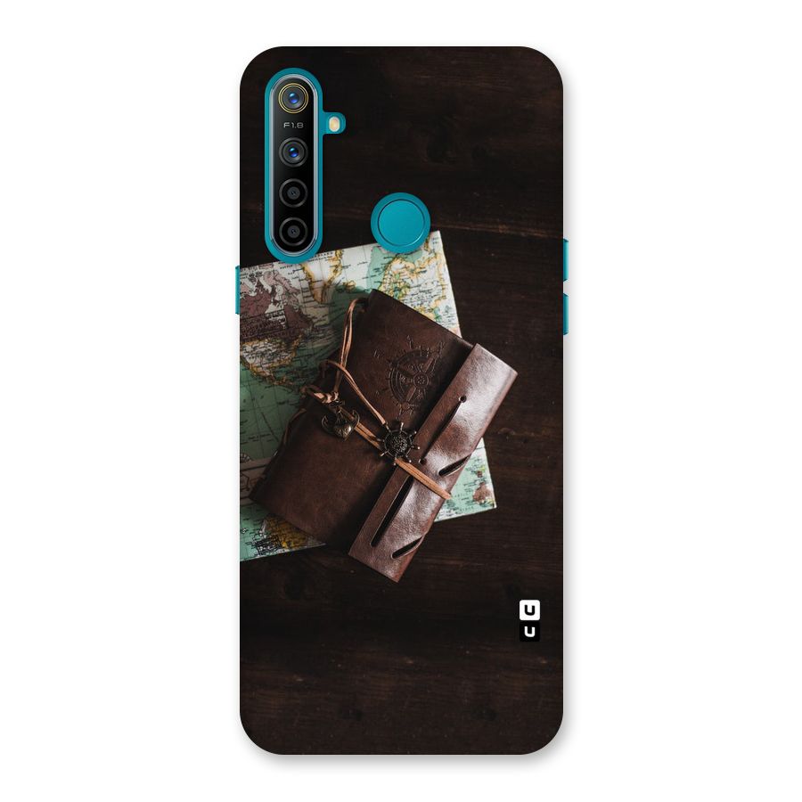 Map Journal Back Case for Realme 5i