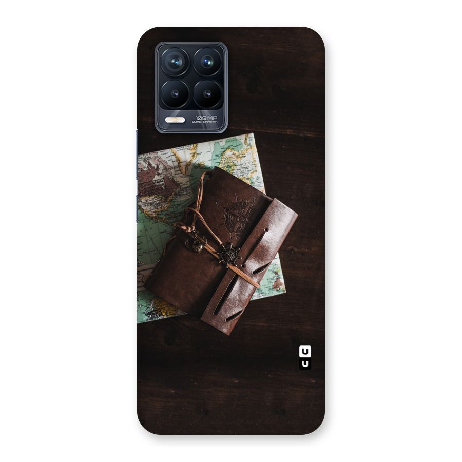Map Journal Back Case for Realme 8 Pro