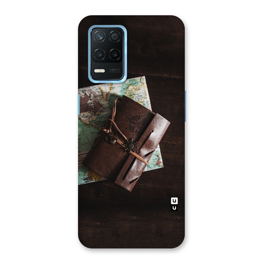 Map Journal Back Case for Realme Narzo 30 5G