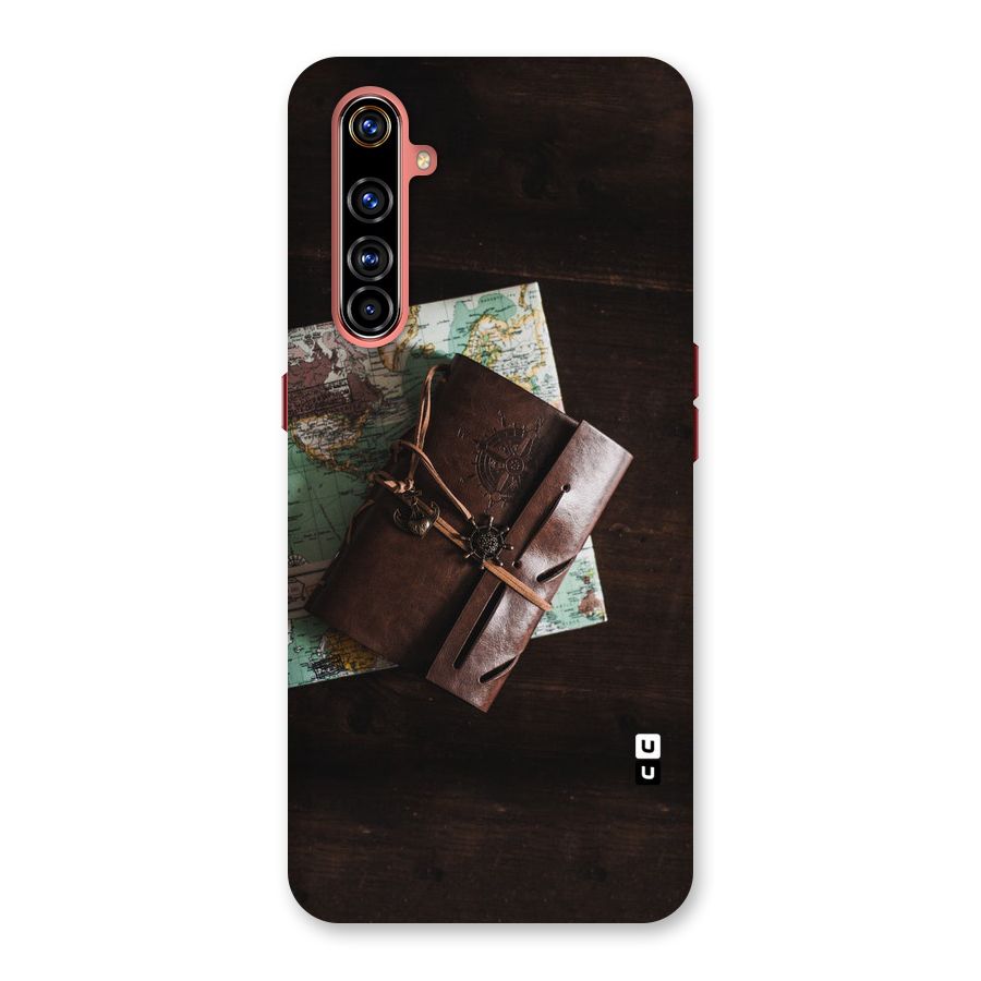 Map Journal Back Case for Realme X50 Pro