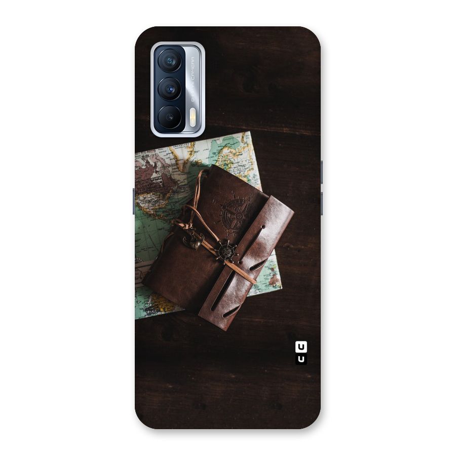 Map Journal Back Case for Realme X7