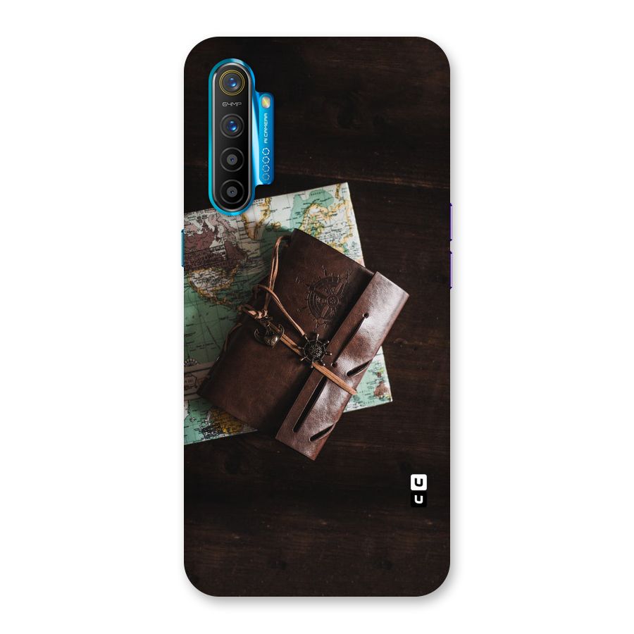 Map Journal Back Case for Realme XT