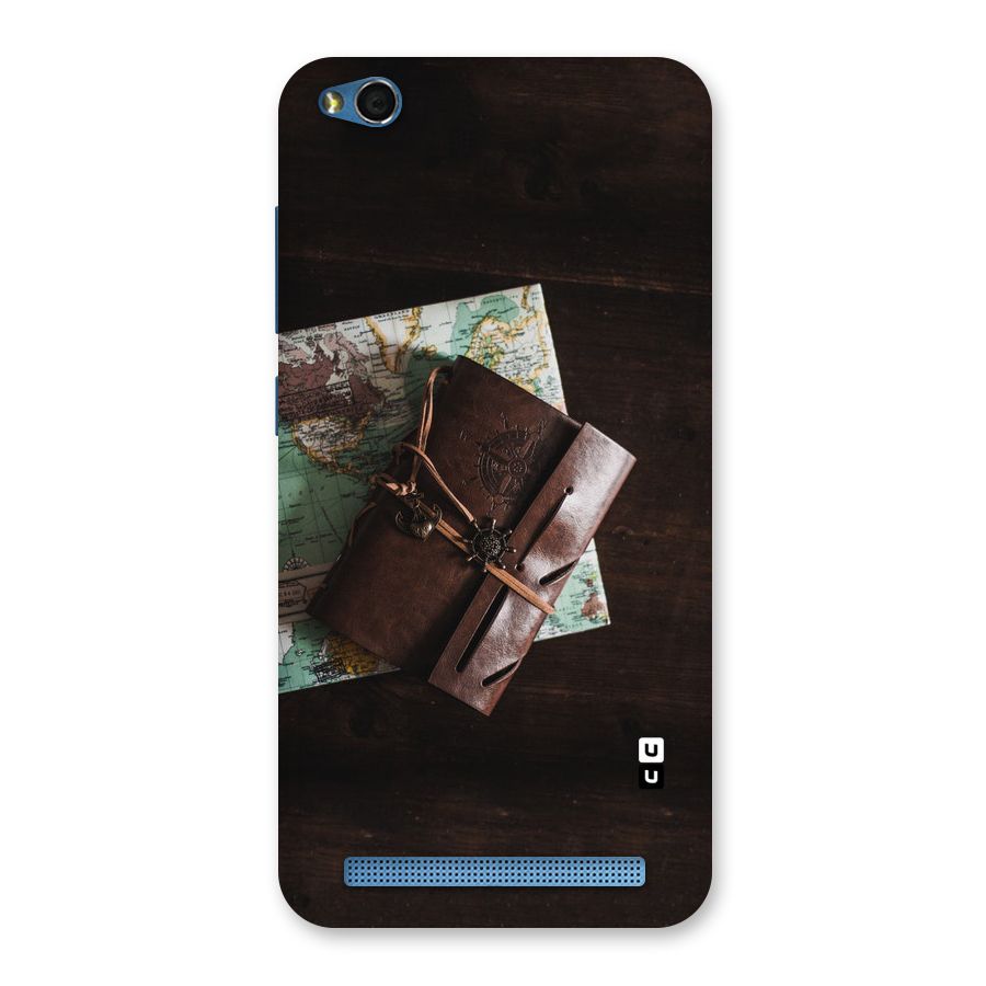 Map Journal Back Case for Redmi 5A