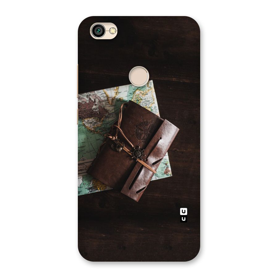 Map Journal Back Case for Redmi Y1 2017