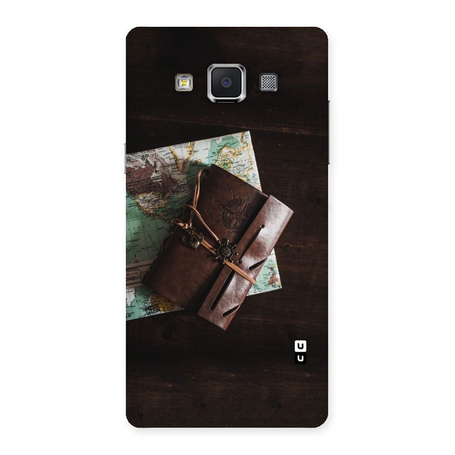 Map Journal Back Case for Samsung Galaxy A5