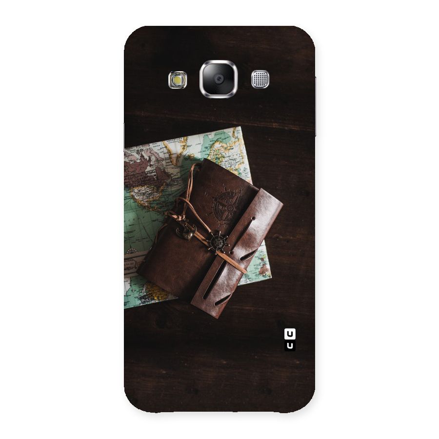 Map Journal Back Case for Samsung Galaxy E5