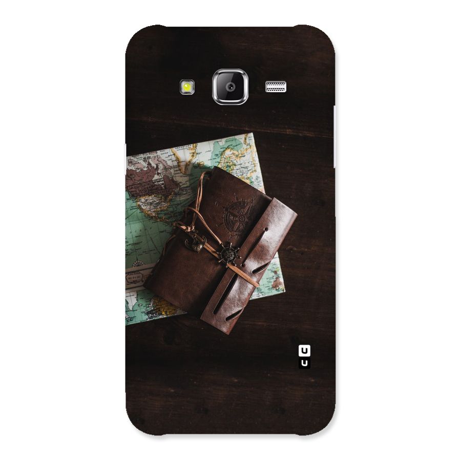 Map Journal Back Case for Samsung Galaxy J2 Prime