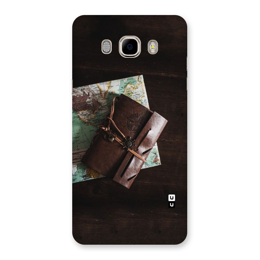 Map Journal Back Case for Samsung Galaxy J7 2016