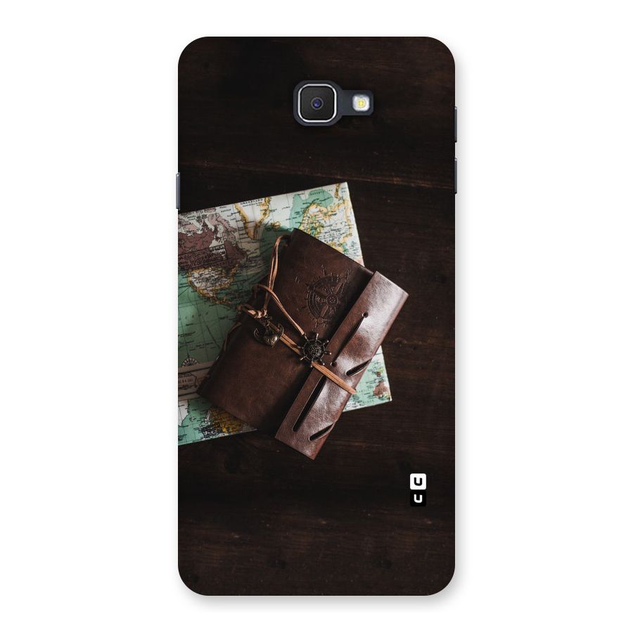 Map Journal Back Case for Samsung Galaxy J7 Prime