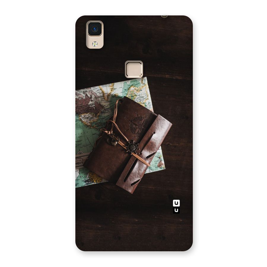 Map Journal Back Case for V3 Max