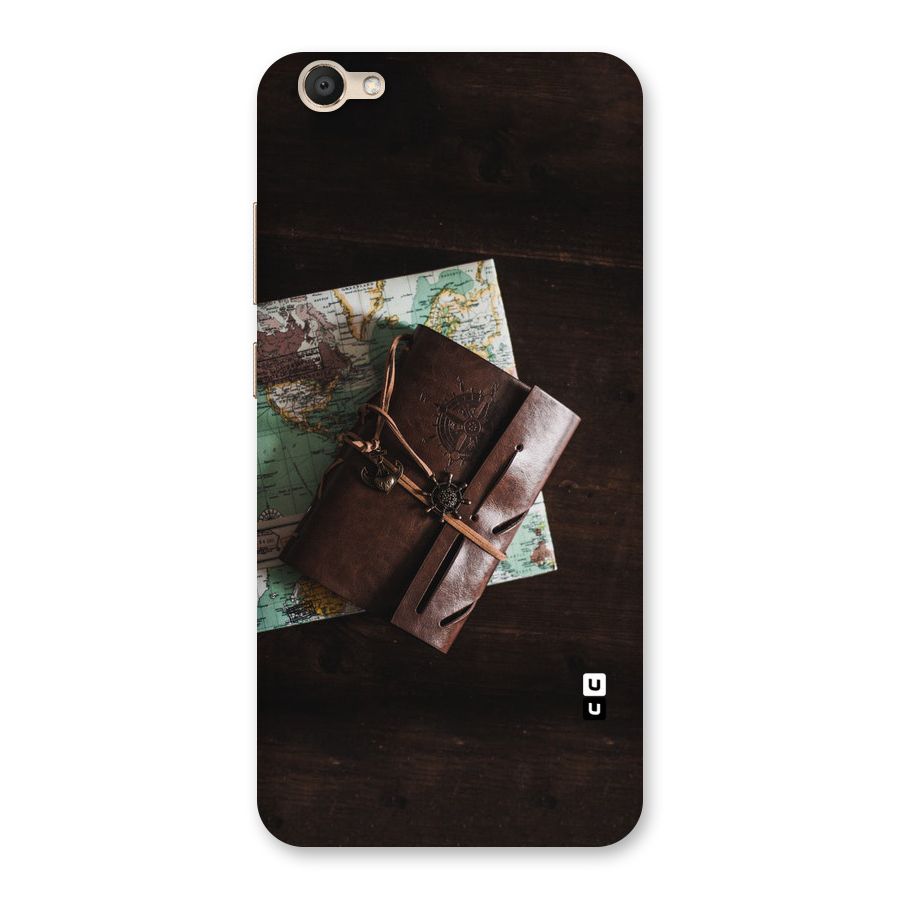 Map Journal Back Case for Vivo V5
