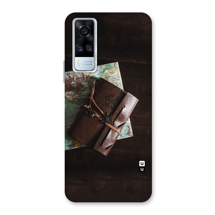 Map Journal Back Case for Vivo Y31