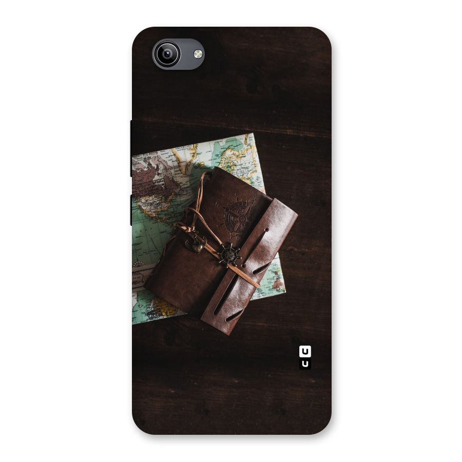 Map Journal Back Case for Vivo Y81i