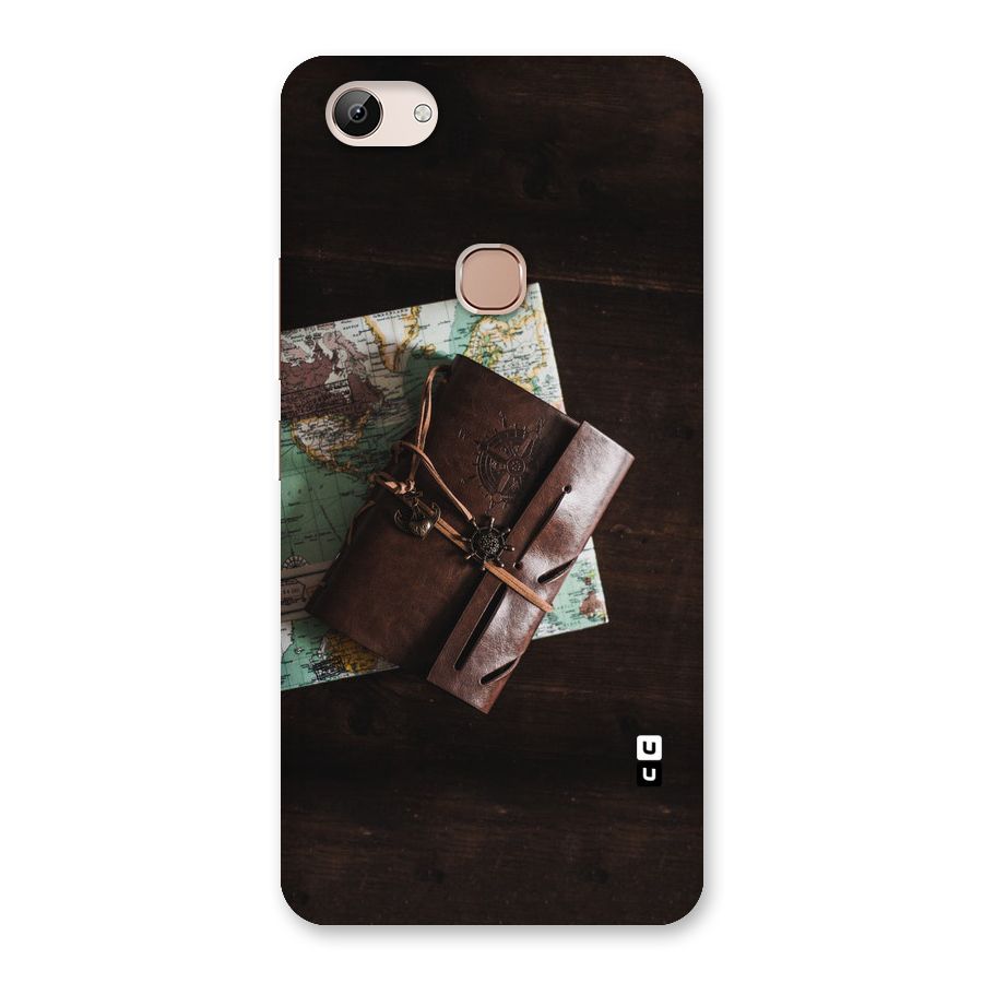 Map Journal Back Case for Vivo Y83