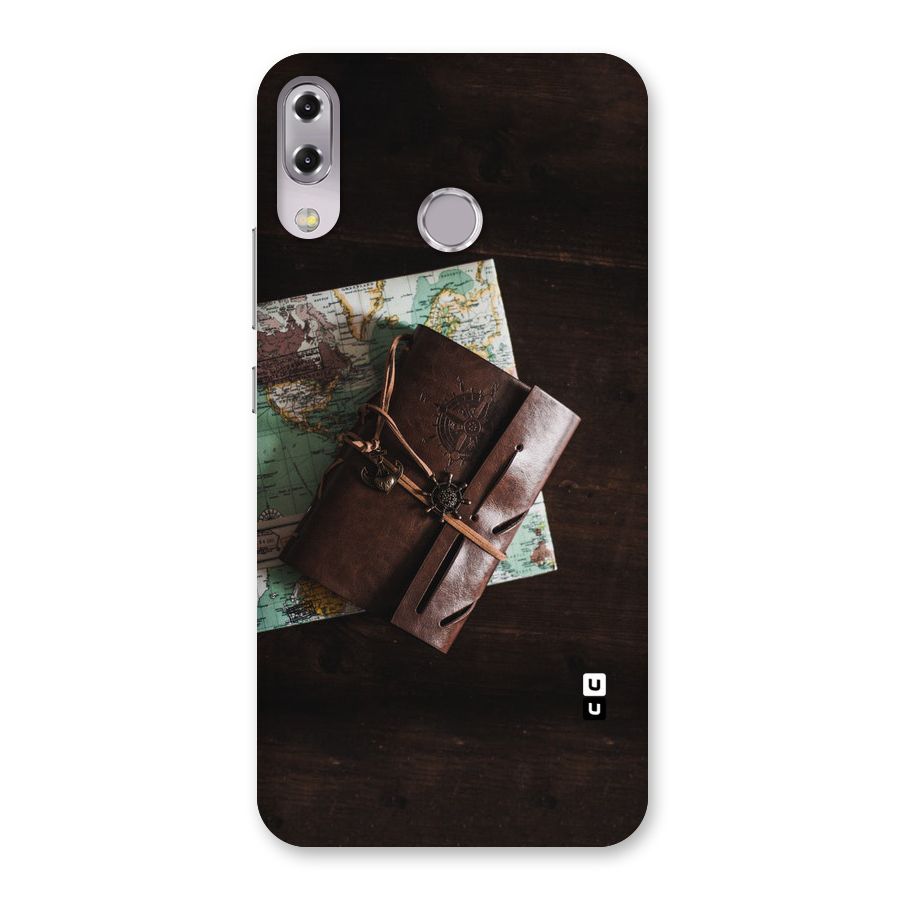 Map Journal Back Case for Zenfone 5Z