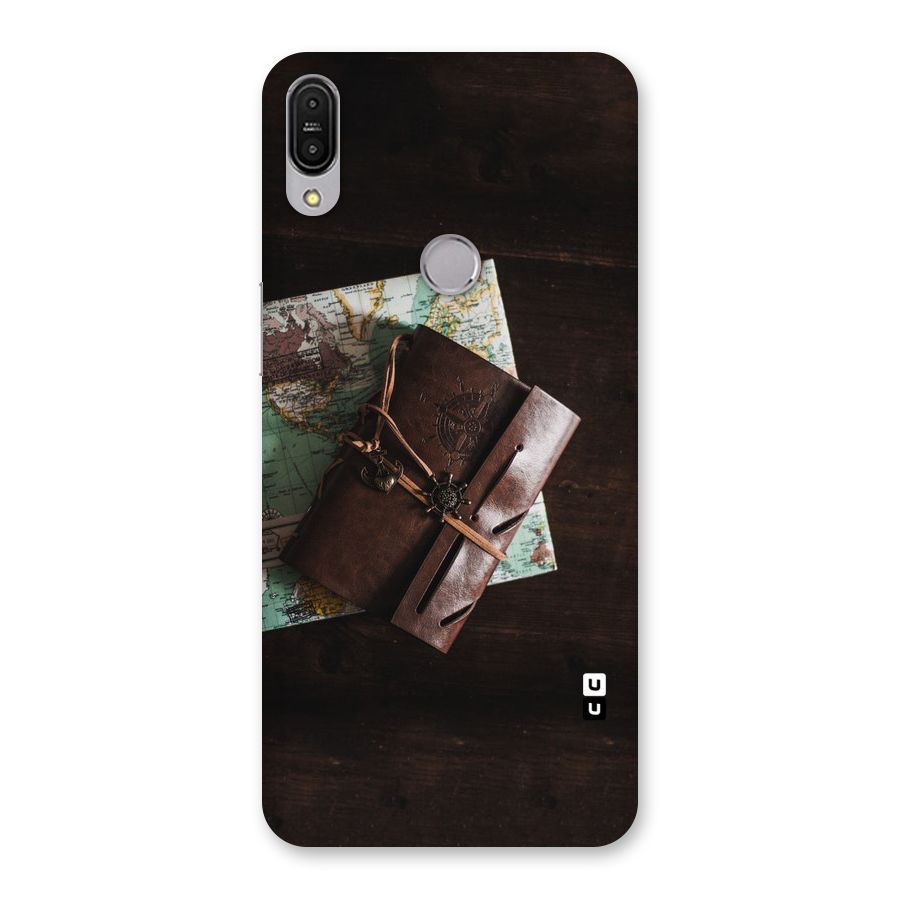 Map Journal Back Case for Zenfone Max Pro M1